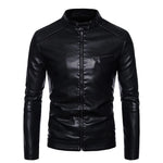 Leather Jacket with Fur