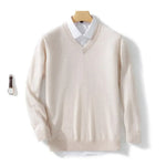 Elegant V-Neck Sweater