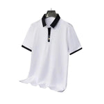 Marek - Elegant striped polo