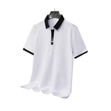 Marek - Elegant striped polo