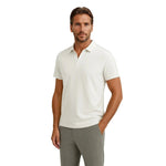 Men's Polo Shirt with Technical Fabric Slim Fit