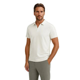 Men's Polo Shirt with Technical Fabric Slim Fit