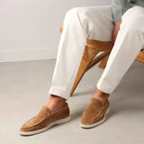 Classic Men's Suede Loafers, Desert