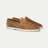 Classic Men's Suede Loafers, Desert