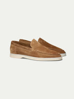 Classic Men's Suede Loafers, Desert