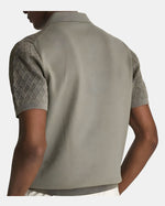 Elba Diamond Knit Polo
