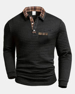 Dubrovnik Waffle Long-Sleeve Polo