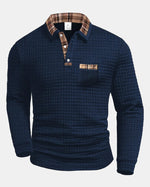 Dubrovnik Waffle Long-Sleeve Polo