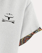 Jaipur Print Trim Popover Shirt