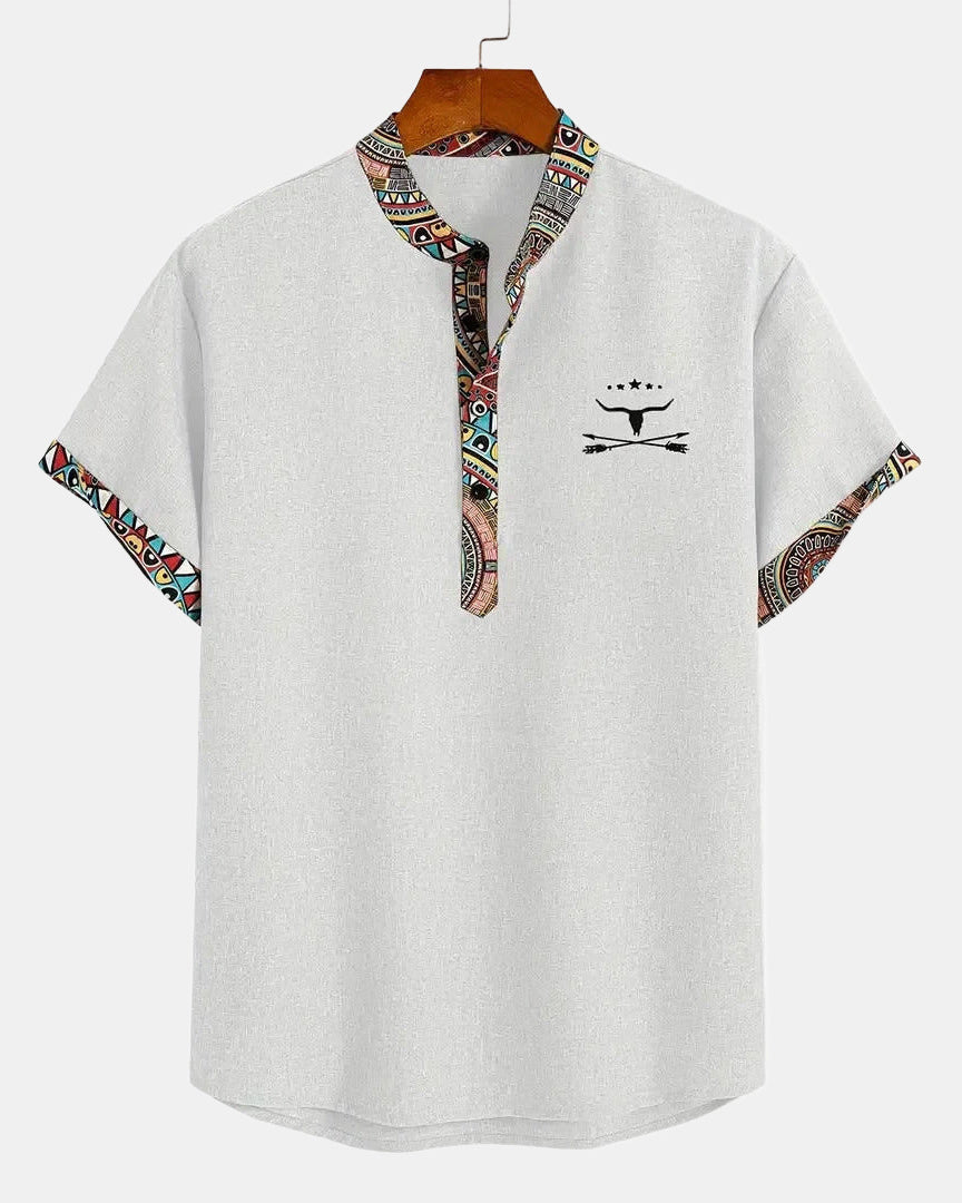 Men's Shirt, Vintage in White