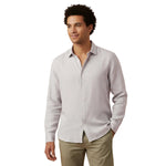Kensington Men's Shirt in Lightweight Linen, Relaxed Fit