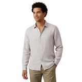 Kensington Men's Shirt in Lightweight Linen, Relaxed Fit