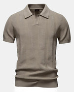 Sicily Textured Knit Polo