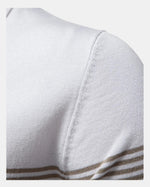 Zermatt Zip Stripe Polo