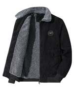 Elegant Corduroy Fleece Jacket
