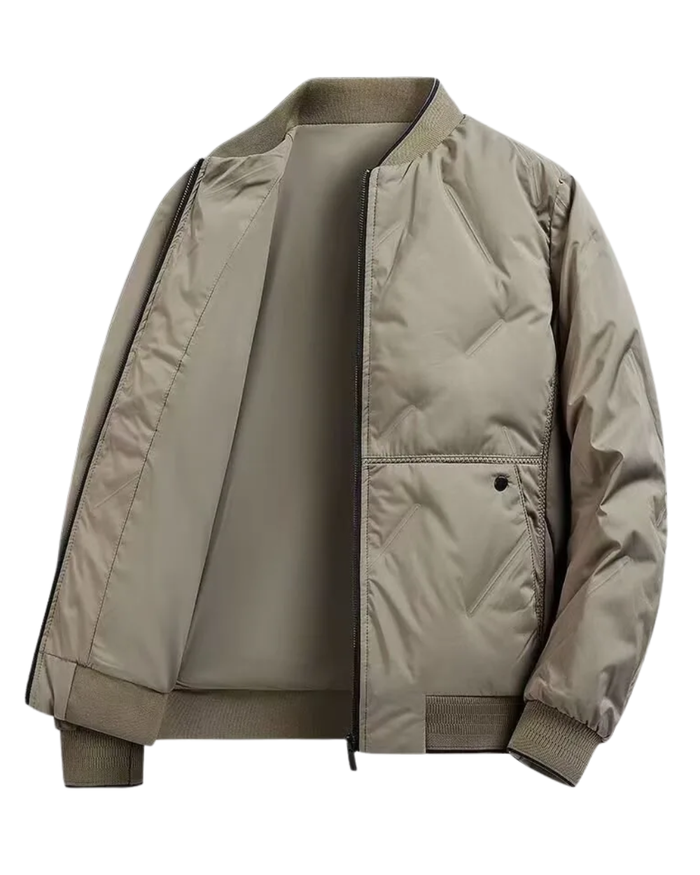 Baseball Men's Jacket, Black and Blue