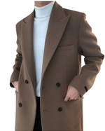 Elegant Double-Breasted Coat
