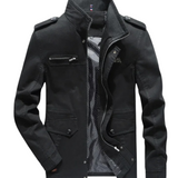 Elegant Cotton Cargo Jacket