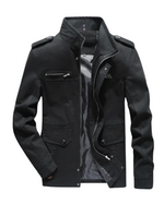 Elegant Cotton Cargo Jacket