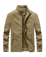 Wind-Resistant Bomber Jacket