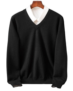 Elegant V-Neck Sweater
