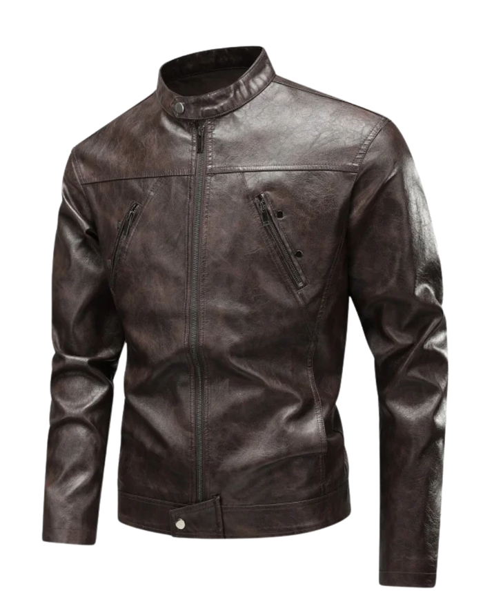 American Men's Leather Jacket, Leader Pilot