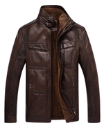 Men's High-Quality Leather Jacket
