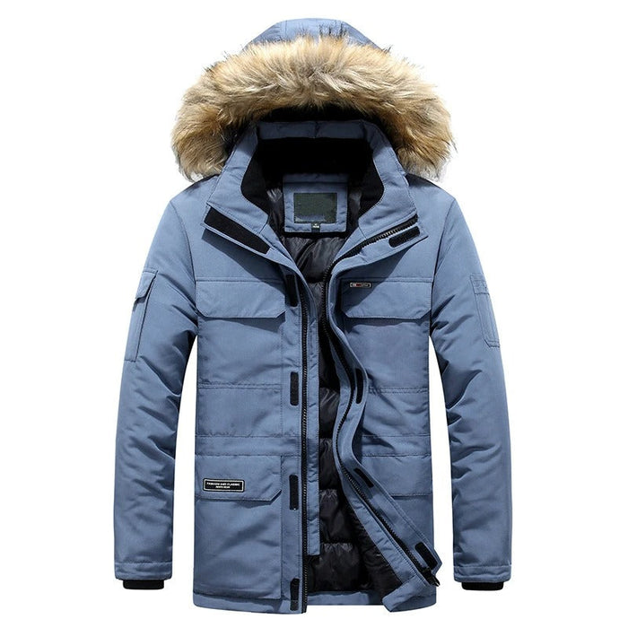 Men's Jacket, Blue and Black