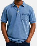 Montauk Washed Popover Polo