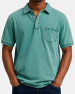 Montauk Washed Popover Polo