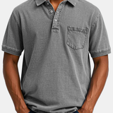 Montauk Washed Popover Polo