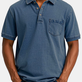 Montauk Washed Popover Polo