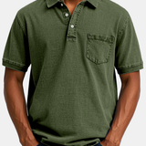 Montauk Washed Popover Polo