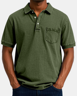 Montauk Washed Popover Polo