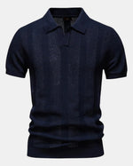 Zakynthos Textured Knit Polo
